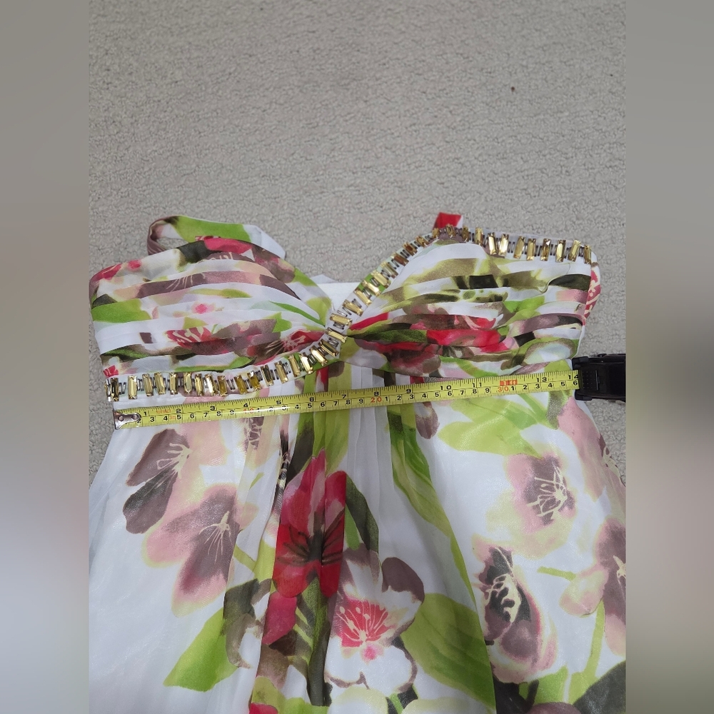 Formal floral maxi dress - Picture 9 of 10